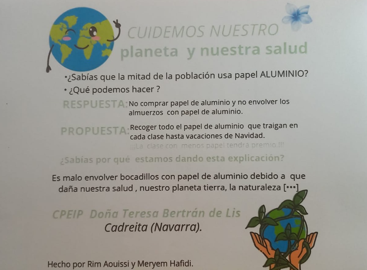 Cuidemos nuestro planeta y nuestra salud